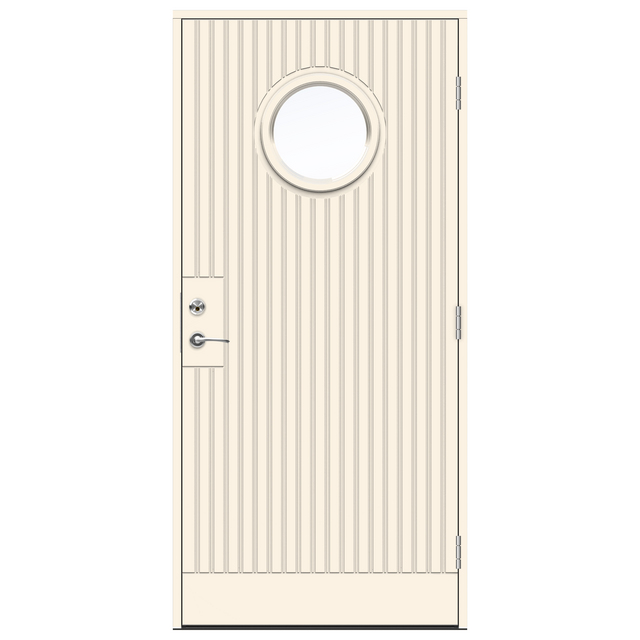 YTTERDÖRRSSET GEILO VIT NCS S 0502-Y 105MM KARM 9X20H | Beijerbygg Byggmaterial